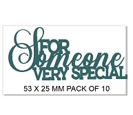 For someone very special,pack of 10, Ideal for your card making,